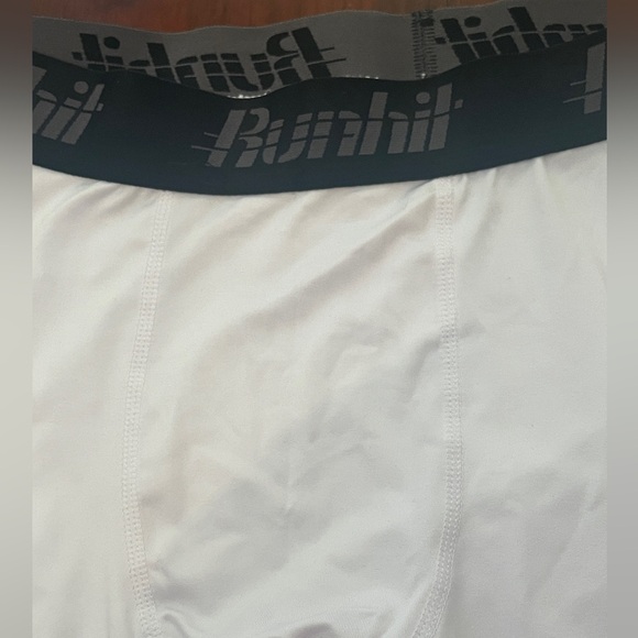 Runhit 3/4 Men's Compression Pants with Pockets,Workout Athletic Tights Leggings - Picture 7 of 8